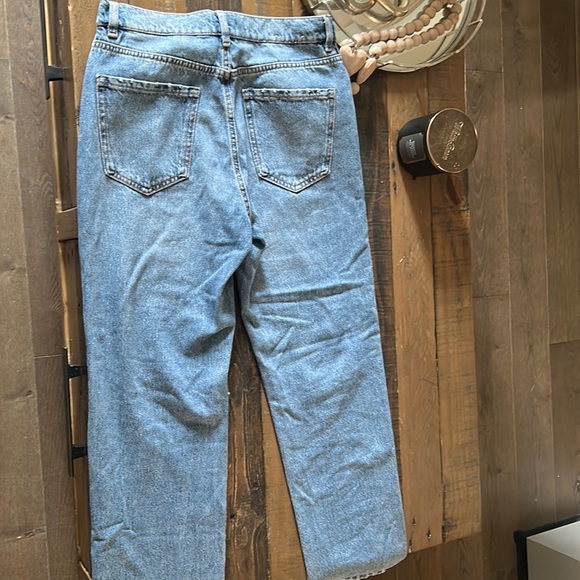 Garage DENIM Coupe Droite Vintage Straight Blue Jeans - Picture 2 of 2